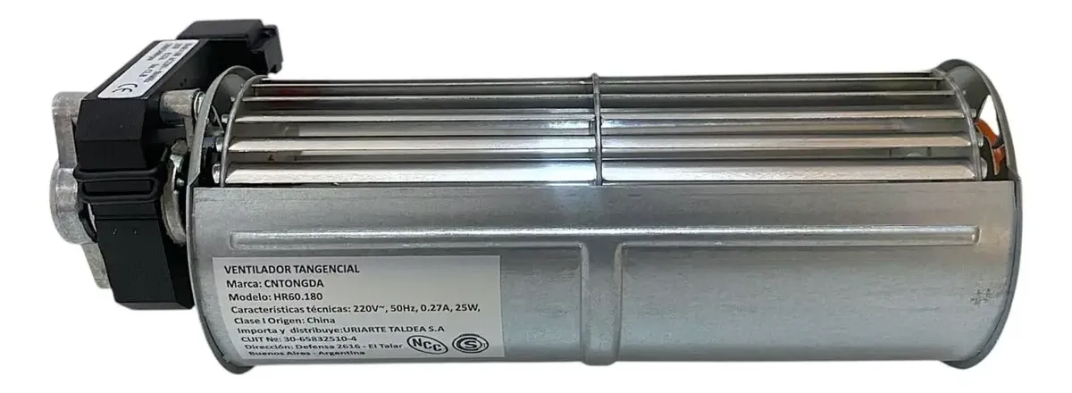 MOTOR DERECHO 180 MM  tangencial - Imagen 3