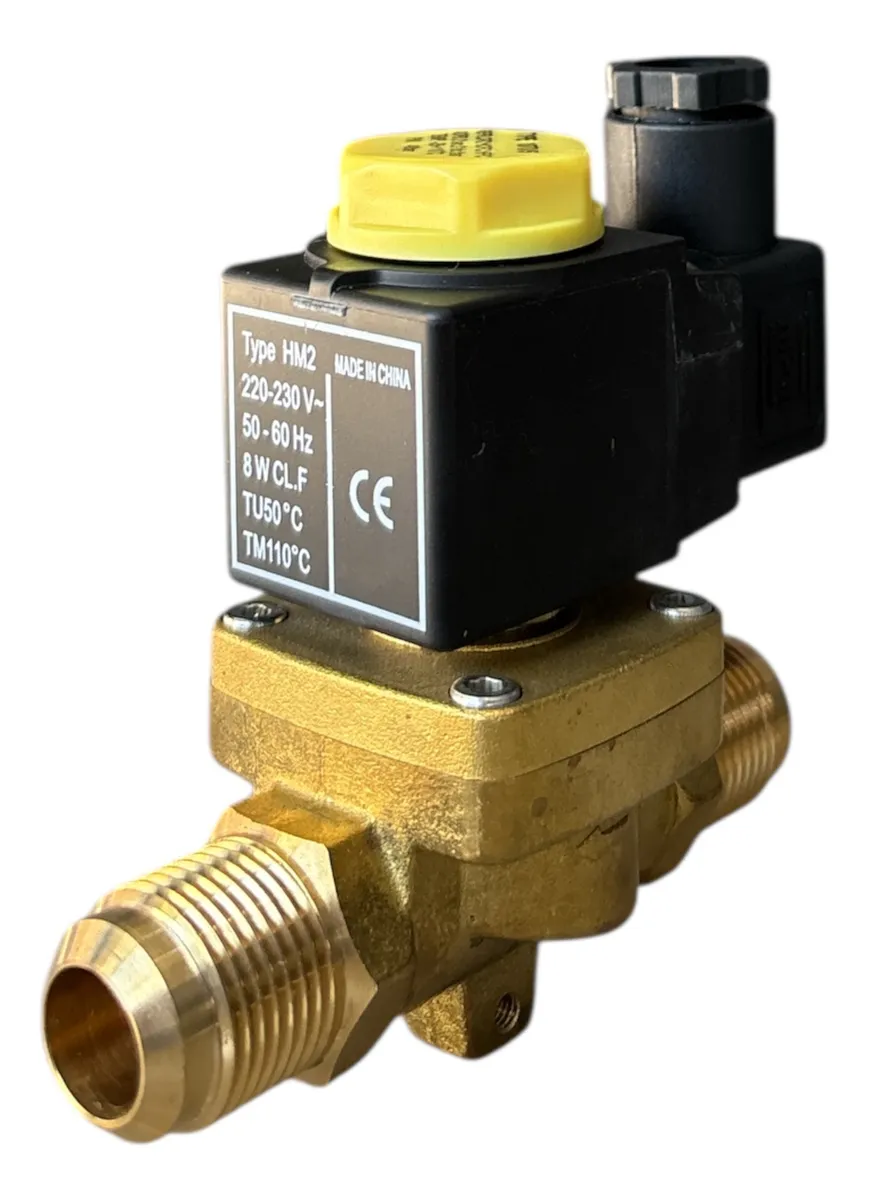 VALVULA SOLENOIDE 3/8 FLARE - Imagen 2