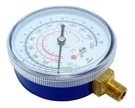 MANOVACUOMETRO BAJA (azul) R12 R22 R502