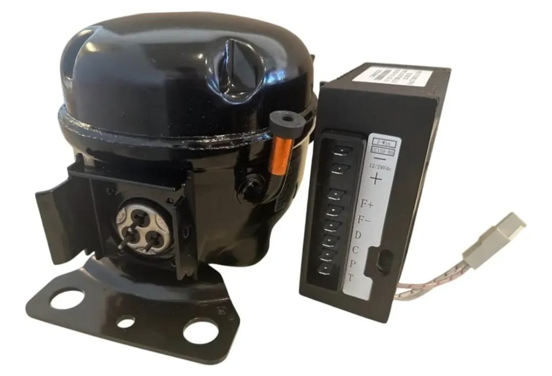 COMPRESOR HUAYI - R134A - 1/10 HP - 12V - Imagen 3