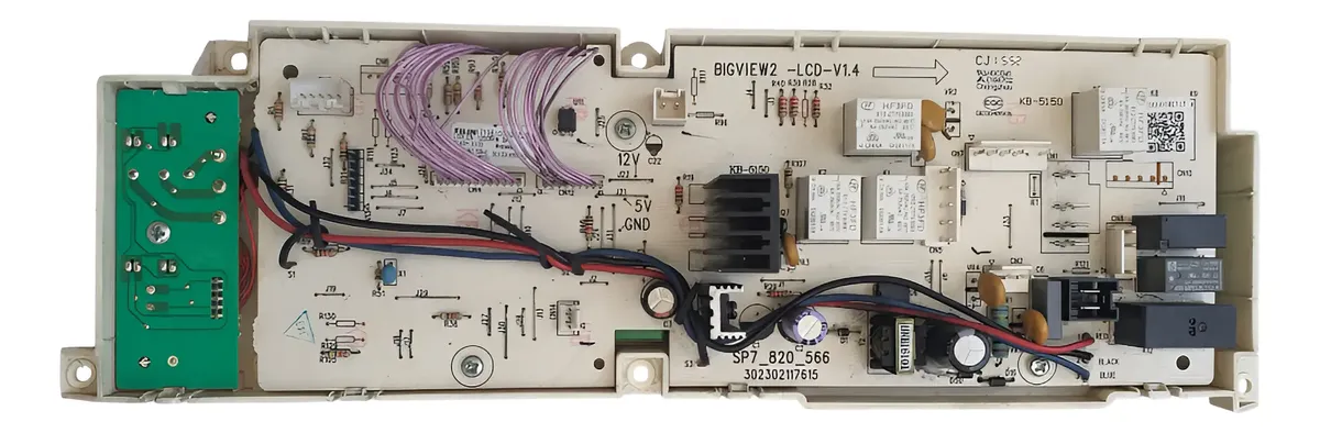 PLAQUETA GENERAL ELECTRIC LVGE 18e12 - Imagen 2