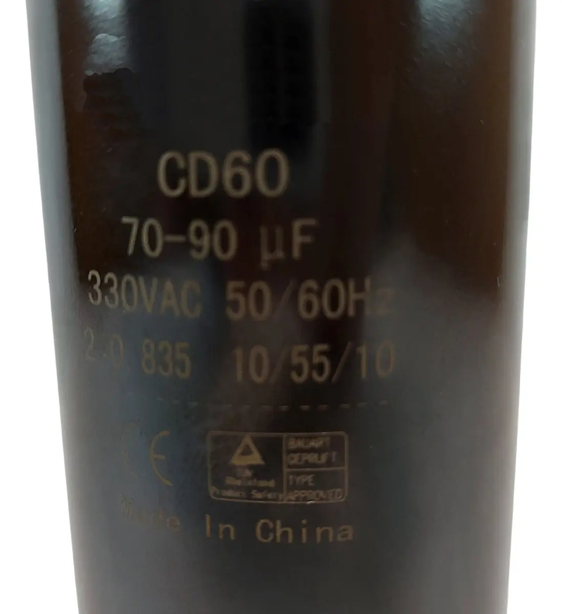 CAPACITOR  70-90uf  330V - Imagen 2