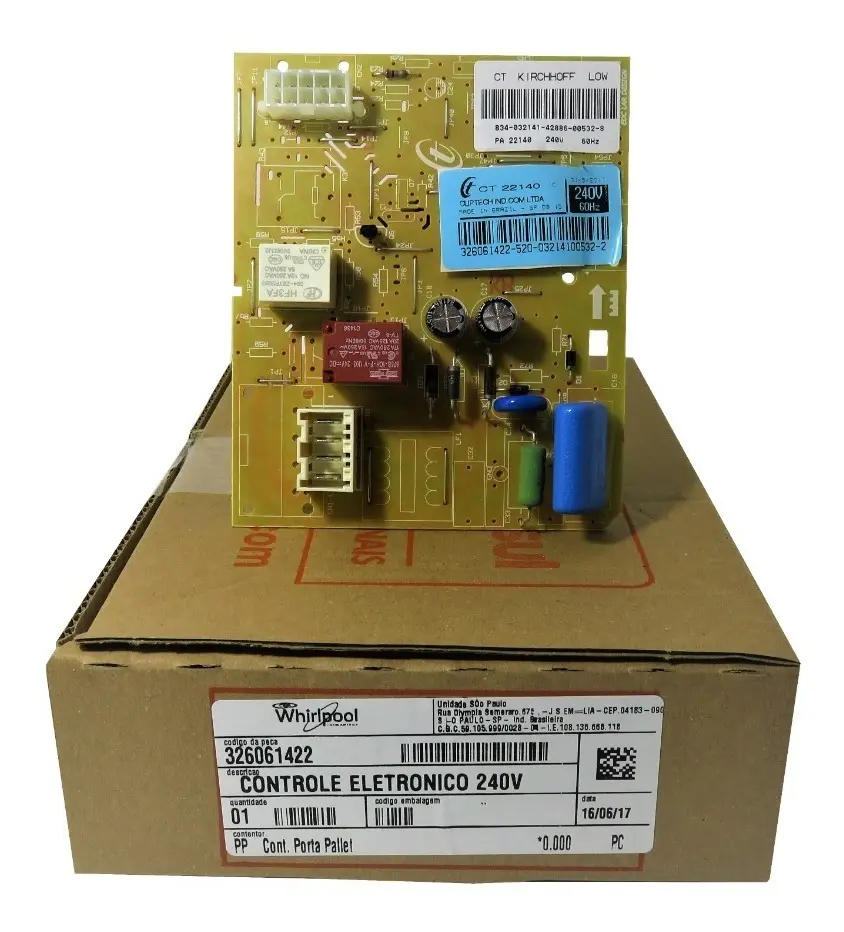 PLAQUETA ELECTRONICA DE POTENCIA  WHIRLPOOL WRM36D - Imagen 3